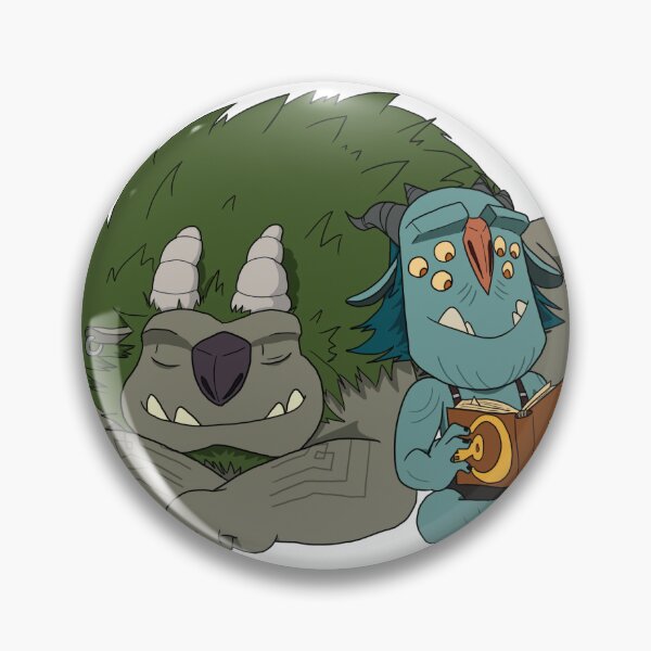 Item preview, Blinky and Argh designed and sold by coiledovaries.