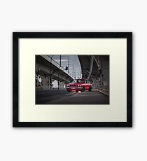 Ash's Hakosuka Skyline - Front Framed Print