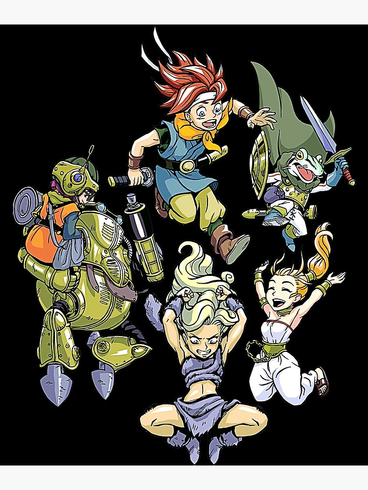"Chrono Trigger Chrono Trigger Chrono Trigger games" Photographic Print