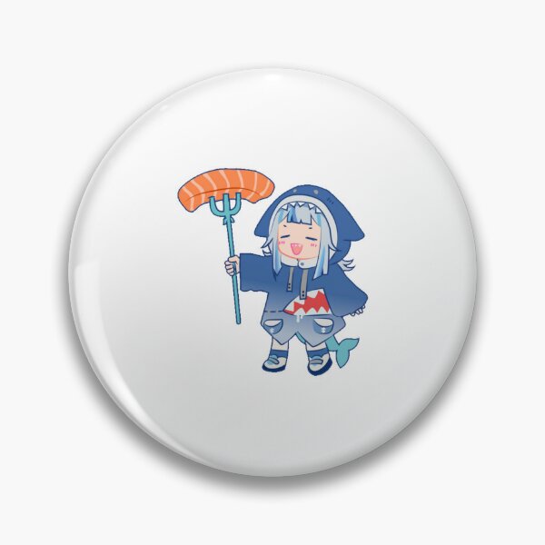 Item preview, Gawr Gura Peeker - Shrimp designed and sold by Amelia-Nina.