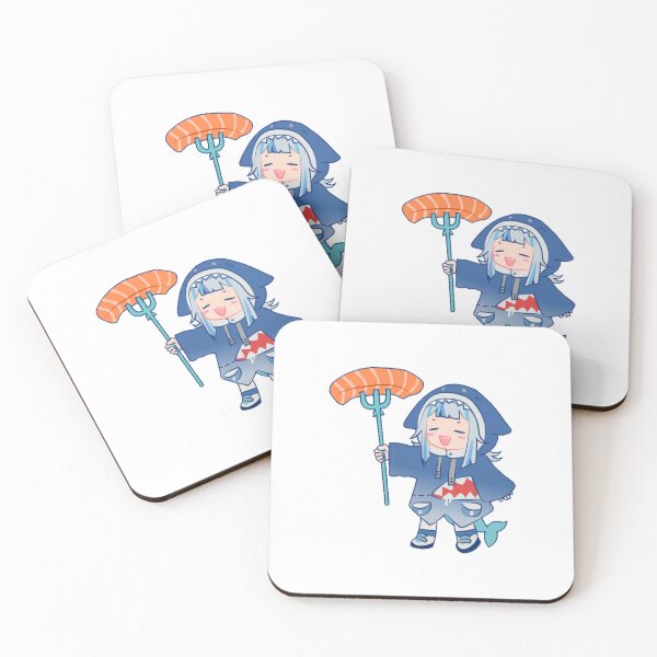 Item preview, Gawr Gura Peeker - Shrimp designed and sold by Amelia-Nina.