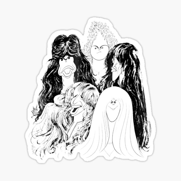 Aerosmith Crazy 2 Album Cover Sticker