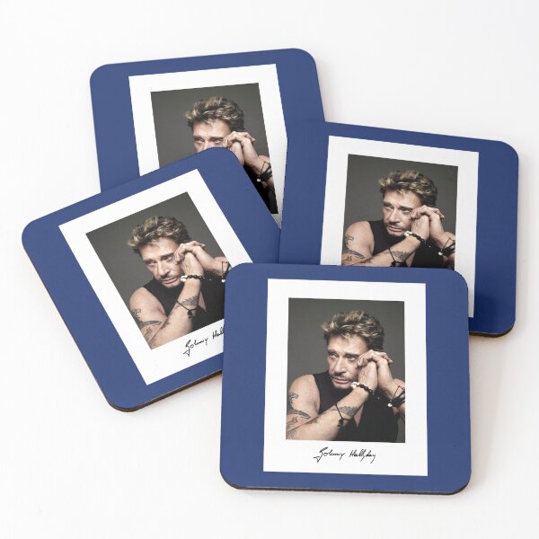 Item preview, Johnny Hallyday - Portrait couleur  classique designed and sold by unkrautshop.