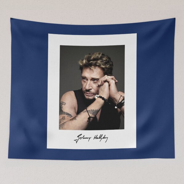 Item preview, Johnny Hallyday - Portrait couleur  classique designed and sold by unkrautshop.