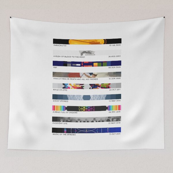 Item preview, Nondescript Band's Album Cover Pixel Art designed and sold by cosmicallyavg.