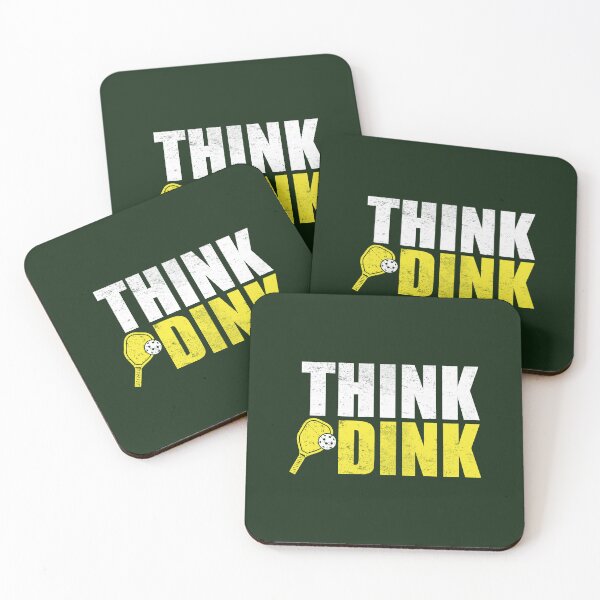 Item preview, Think Dink Funny Pickleball Saying designed and sold by motivationaltee.