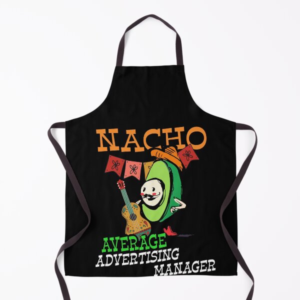 Item preview, Funny Avocado Sombrero Nacho Average Advertising Manager design designed and sold by Merchking1.