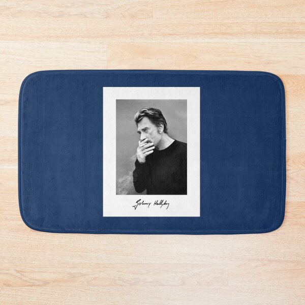 Item preview, Johnny Hallyday - Portrait jeune noir et blanc  classique  designed and sold by unkrautshop.