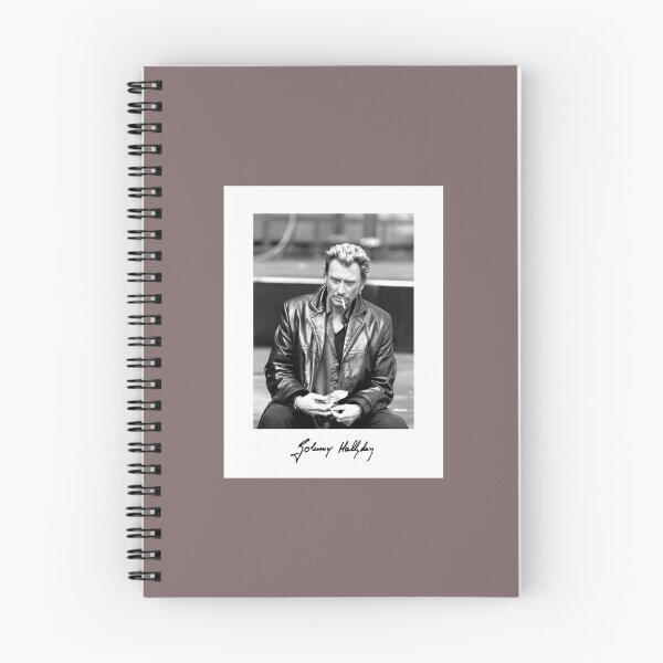 Item preview, Johnny Hallyday - Portrait jeune noir et blanc  classique designed and sold by unkrautshop.