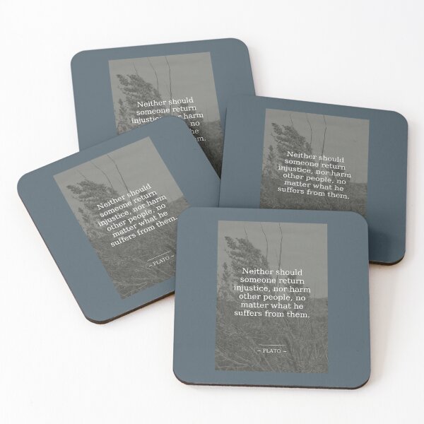 Item preview, Plato Justice Quote designed and sold by grphilosopher.