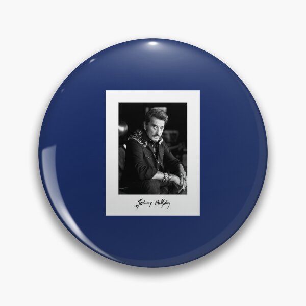 Item preview, Johnny Hallyday - Portrait shooting noir et blanc  classique designed and sold by unkrautshop.