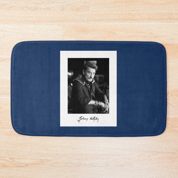 Item preview, Johnny Hallyday - Portrait shooting noir et blanc  classique designed and sold by unkrautshop.