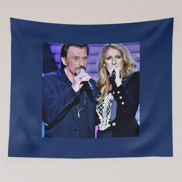 Item preview, Johnny Hallyday et Céline dion   classique designed and sold by unkrautshop.