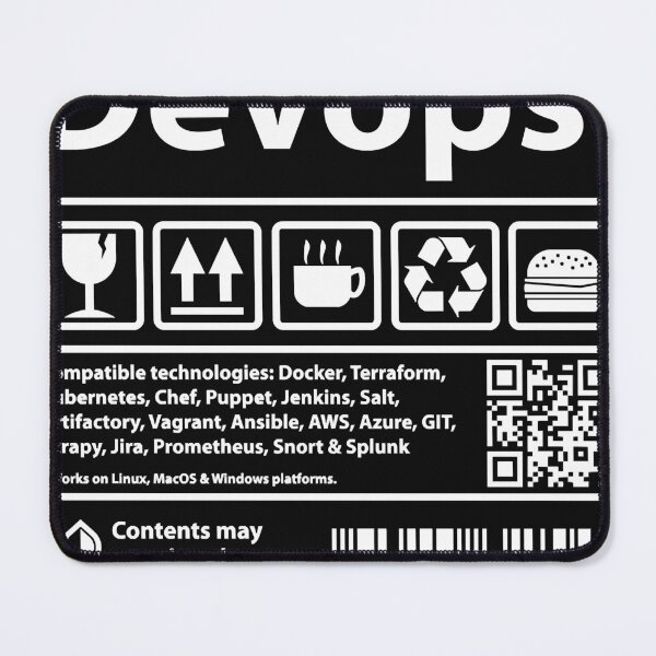 Item preview, Devops Barcode Classic designed and sold by CHARLESMAY8.