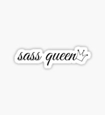 sass queen Sticker