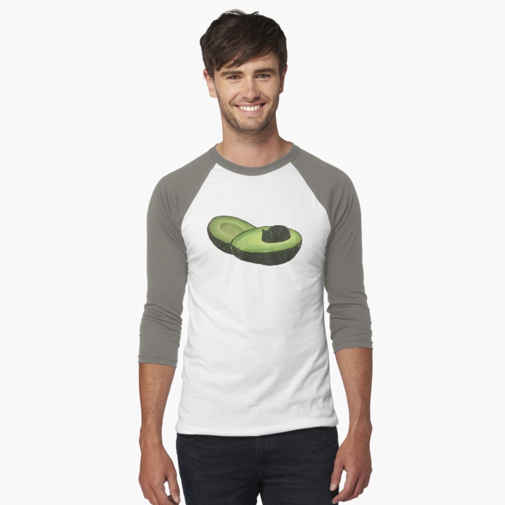 Item preview, Baseball ¾ Sleeve T-Shirt designed and sold by GuyBlank.