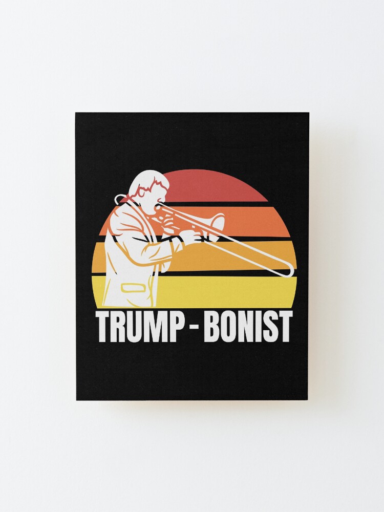 Retro Trombone Funny T Shirt Cool Gift For Jazz Lover