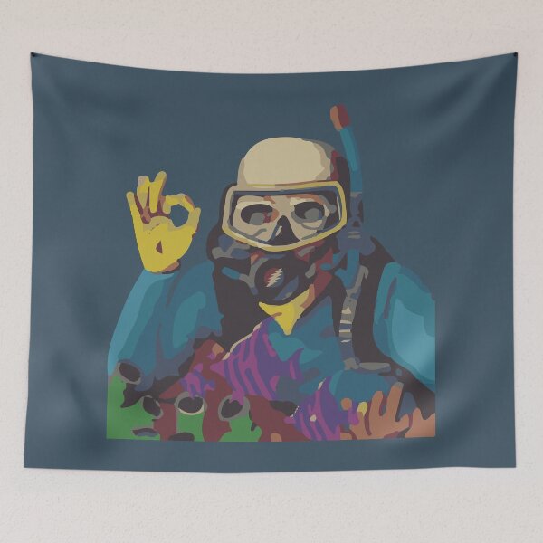 Item preview, Grateful Snorkler designed and sold by johnpatalano.