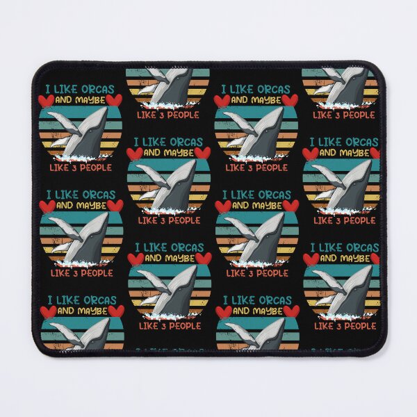 Item preview, Funny I Like Orcas and Maybe Like 3 People,Cool Orca Killer Whale Gift, Retro Orca Lover For Women Men designed and sold by pedrored369.