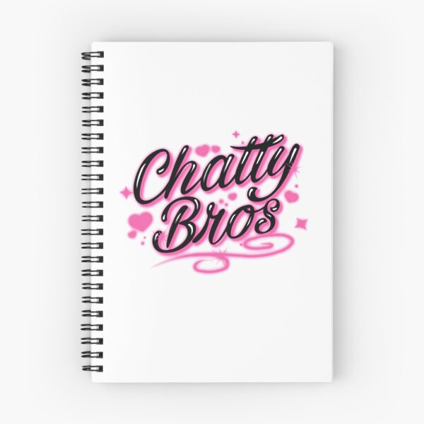 Item preview, chatty bros merch designed and sold by ShyannEmard.
