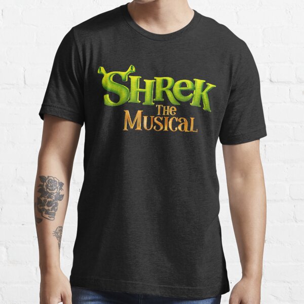 Item preview, Shrek the musical logo essential t shirt designed and sold by carnisha7166.