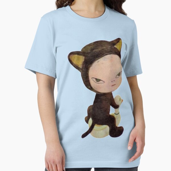 Item preview, yoshitomo nara harmless kitty Essential T-Shirt designed and sold by UsmansHashmi.