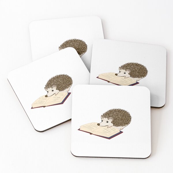 Item preview, Reading Hedgie designed and sold by 3amCoffee.