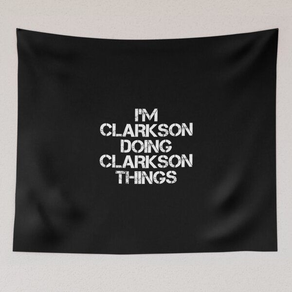 Item preview, Clarkson Name T Shirt - Doing Clarkson Things Name Gift Item Tee designed and sold by stacyarmst.