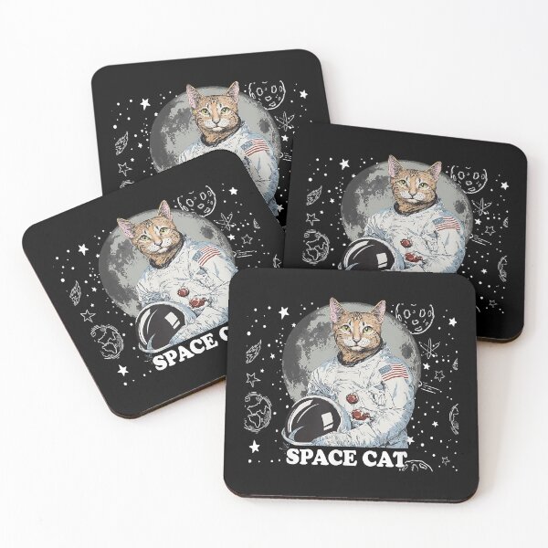 Item preview, Catronaut Cat Astronaut Deep In Space Cosmic Gift designed and sold by ManuelPhedra.