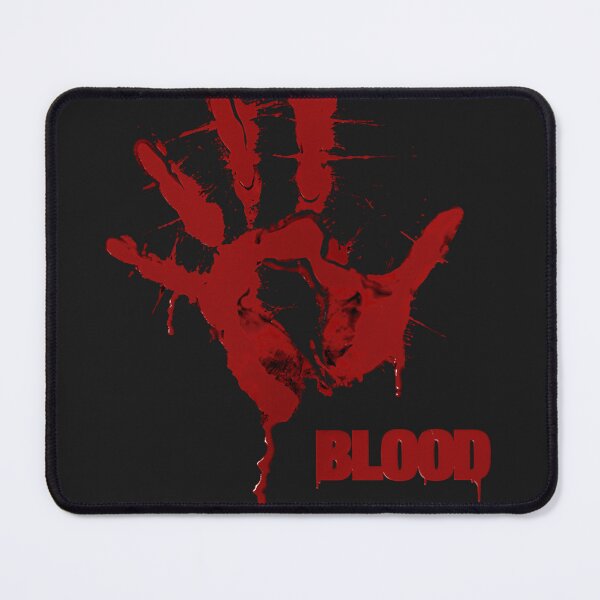 Item preview, Blood logo essential t shirt designed and sold by carnisha7166.