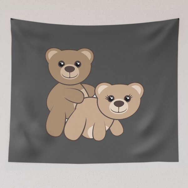 Item preview, funny teddy bear couple making love designed and sold by ManuelPhedra.