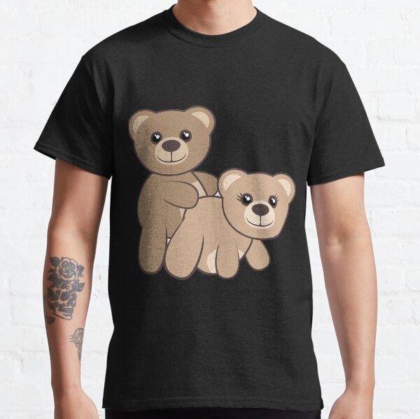 Vista previa del artículo con la obra «Divertida pareja de osos de peluche haciendo el amor», diseñado y vendido por ManuelPhedra.