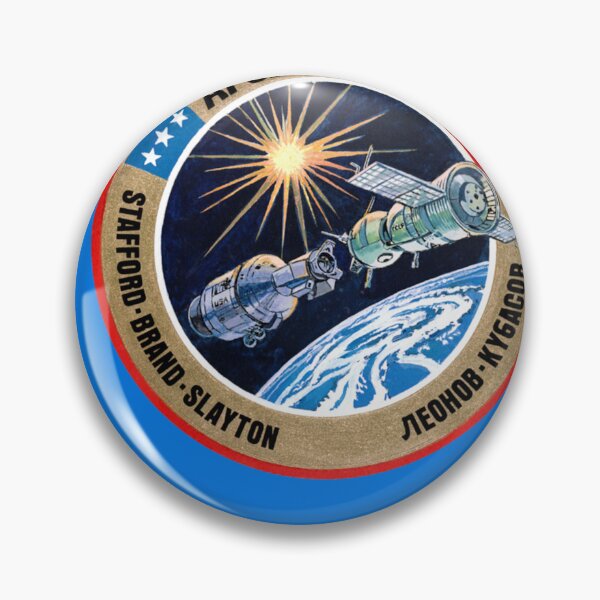 Item preview, Apollo Soyuz mission ( ASTP ) Classic T-Shirt designed and sold by TheressJansen.