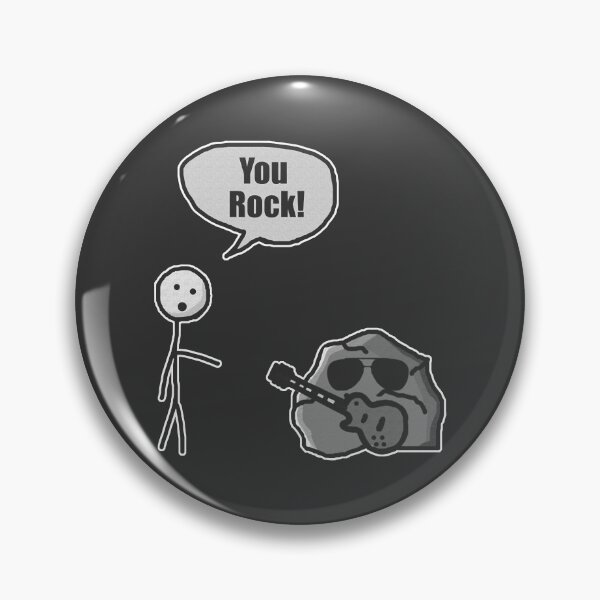 Item preview, You Rock - Funny Rock & Roll Pun designed and sold by ManuelPhedra.