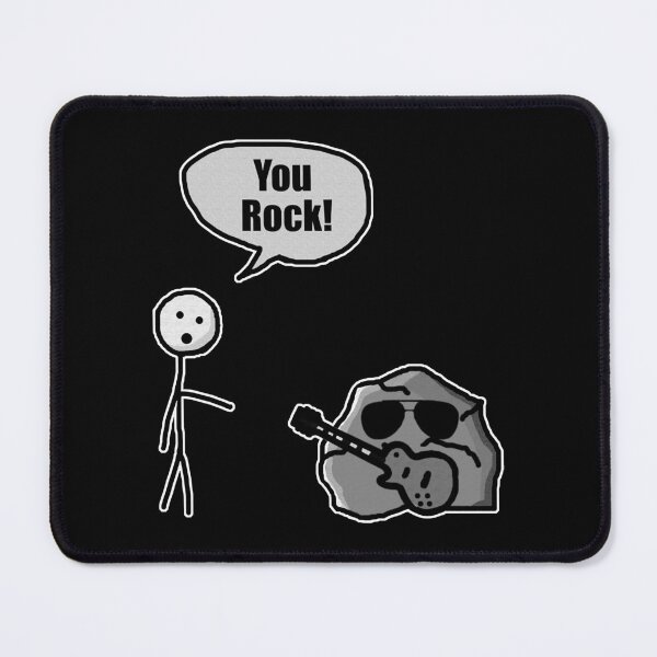 Item preview, You Rock - Funny Rock & Roll Pun designed and sold by ManuelPhedra.