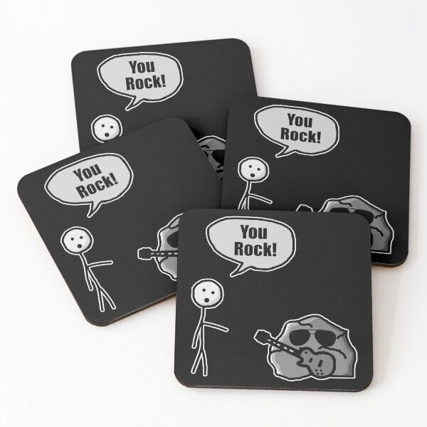 Item preview, You Rock - Funny Rock & Roll Pun designed and sold by ManuelPhedra.