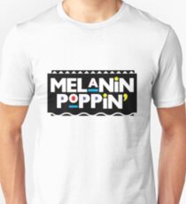 Melanin Poppin' Unisex T-Shirt