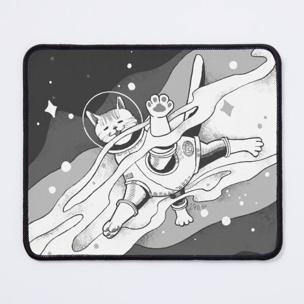 Item preview, Kitty visits the milky way designed and sold by catblip.