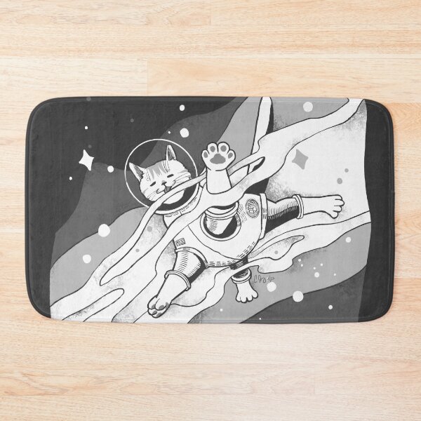 Item preview, Kitty visits the milky way designed and sold by catblip.