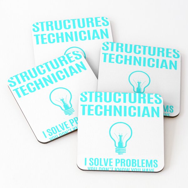 Item preview, Structures Technician - I Solve Problems Job Gift designed and sold by melissaval2.