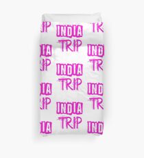 India Trip Duvet Cover