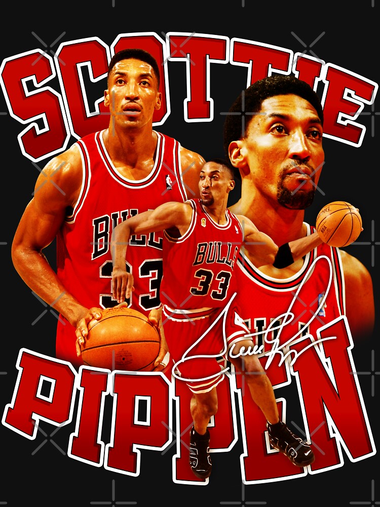 Scottie Pippen - My little dudes. Classic throwback.