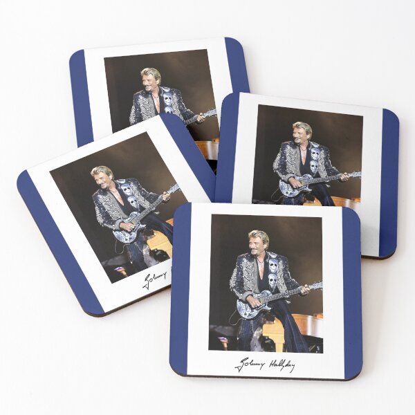 Item preview, Cadeaux d_anniversaire Hallyday Portrait couleur Funny Man  classique designed and sold by FlashLab3D.