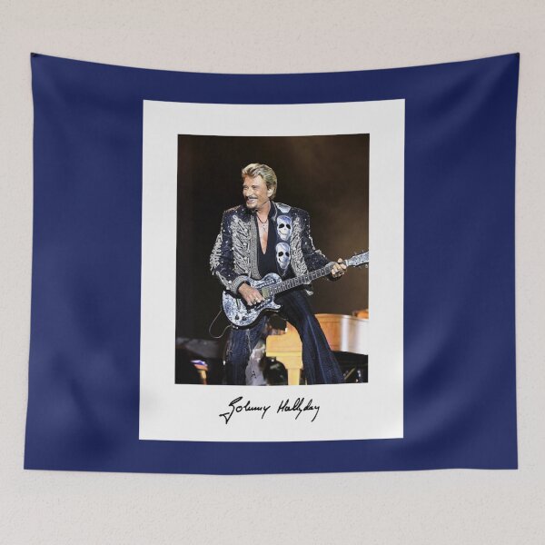Item preview, Cadeaux d_anniversaire Hallyday Portrait couleur Funny Man  classique designed and sold by FlashLab3D.