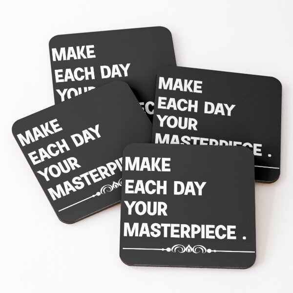 Item preview, Make each day your masterpiece,Every moment is a fresh beginning,Follow Your Passion gift for big brother,gift for sister. designed and sold by CHOOSEYOURS SHOP.