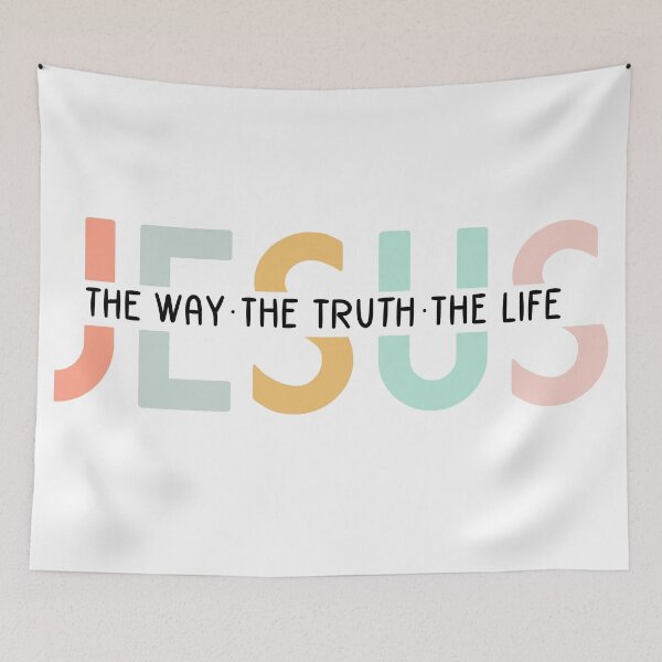 Item preview, jesus christian sticker designed and sold by Raquel Quintana.