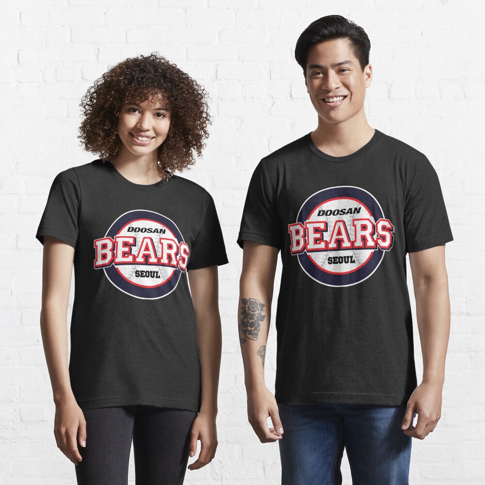 DooSan Bears KBO League Logo Mahestic men woman Unisex Children T-Shirt S M 