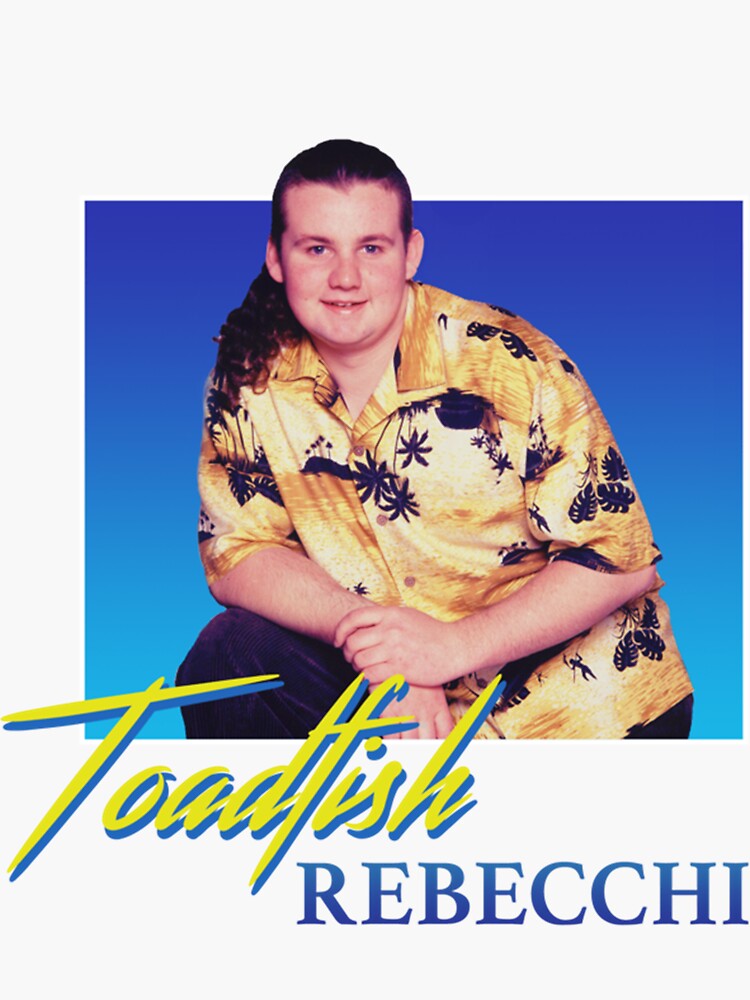 Toadie From Neighbours Toadfish Rebecchi 80s Style Nostalgic Print