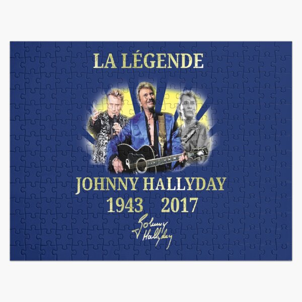Johnny Hallyday classique Puzzle