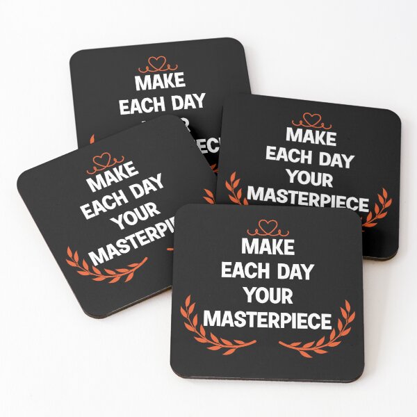 Item preview, Make each day your masterpiece,Every moment is a fresh beginning,Follow Your Passion gift for big brother,gift for sister. designed and sold by CHOOSEYOURS SHOP.